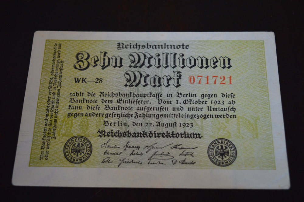 Германия, 10000000 марок (10 миллионов), 1923 г (071721) Полтава - изображение 1