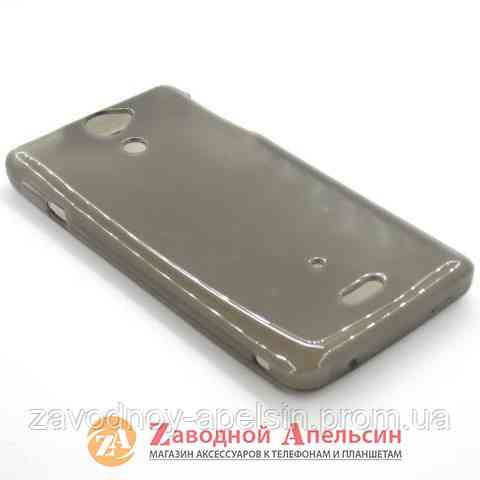Sony Xperia V LT25i силіконовий чохол Cover gray Одеса
