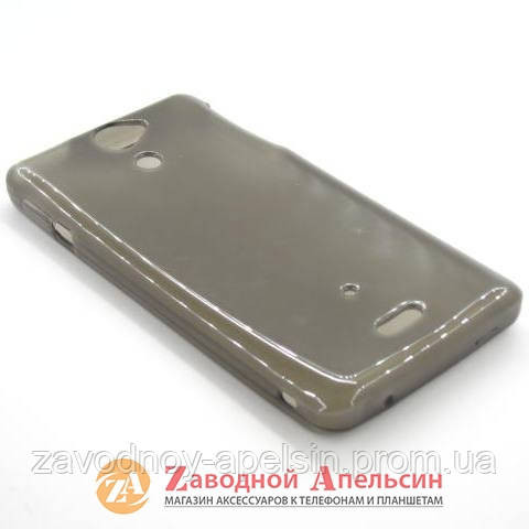 Sony Xperia V LT25i силіконовий чохол Cover gray Одеса - фото 1