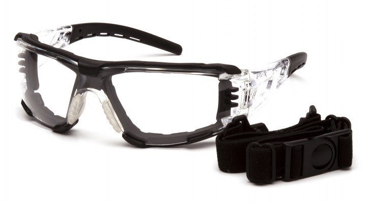 Окуляри захисні з ущільнювачем Pyramex Fyxate (clear) Super Anti-Fog H2MAX, прозорі Запоріжжя - фото 2