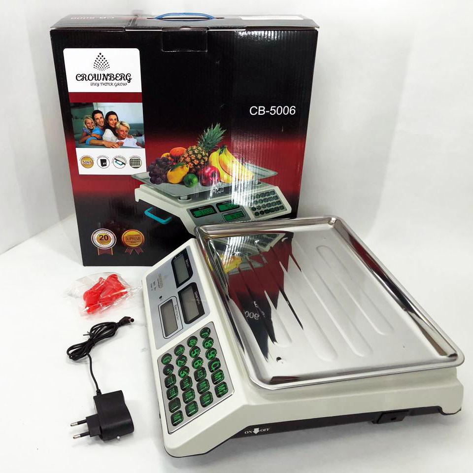 Качественные торговые весы 50 кг, Компактные весы для бизнеса для уличной торговли BN-16 Львов - изображение 8