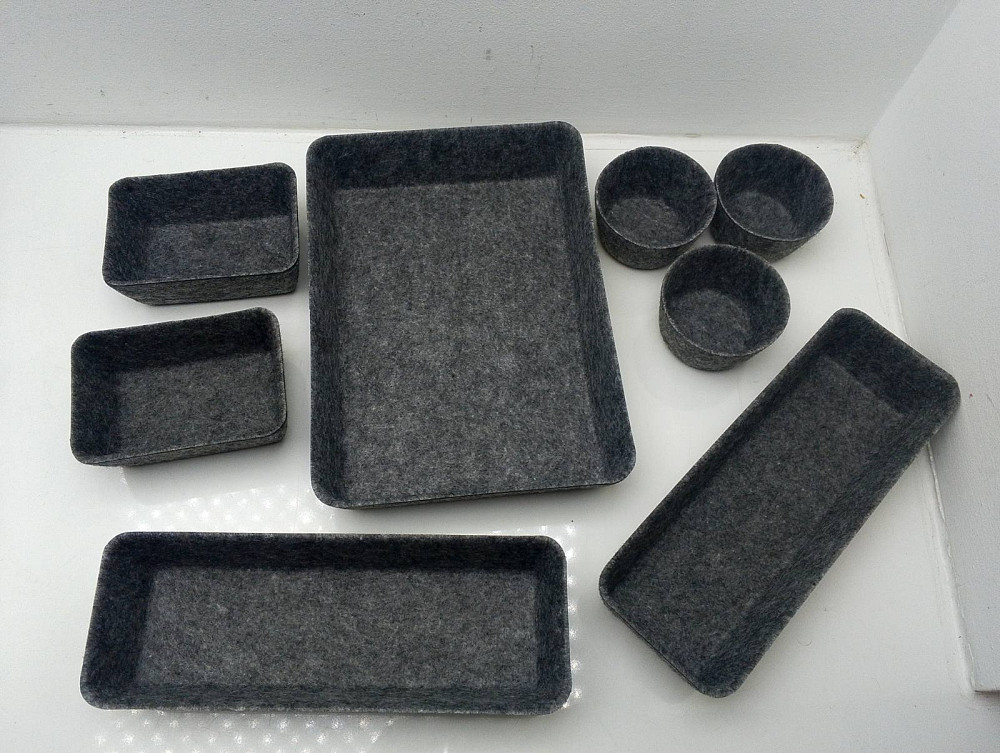 Фетровий набір органайзерів 8шт 29106 Луцк - изображение 4