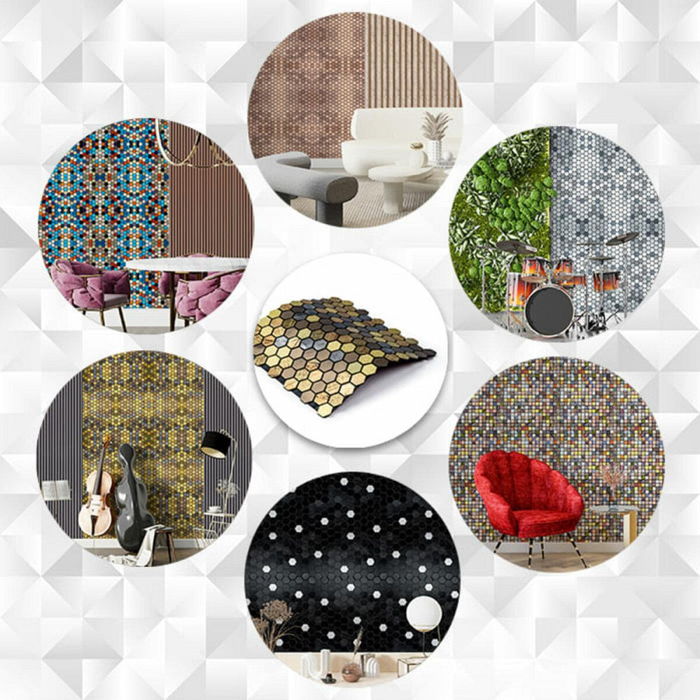 Самоклеюча алюмінієва плитка Луска Київ - фото 6