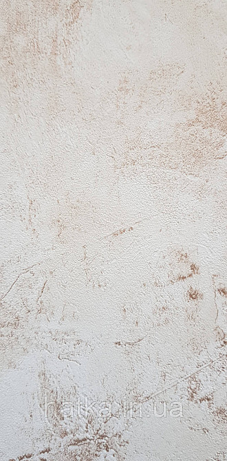 Шпалери вінілові на флізелін Caselio The Place to bed 0.53х10 м широкі білі смуги бежеві золотисті Київ - фото 3