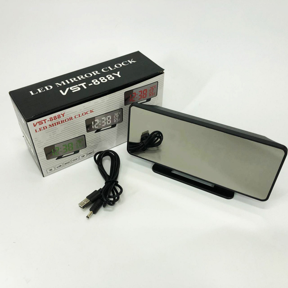 Світлодіодне табло годинник, Настільний годинник з електронною індикацією LED настільний TF-13 Львів - фото 10