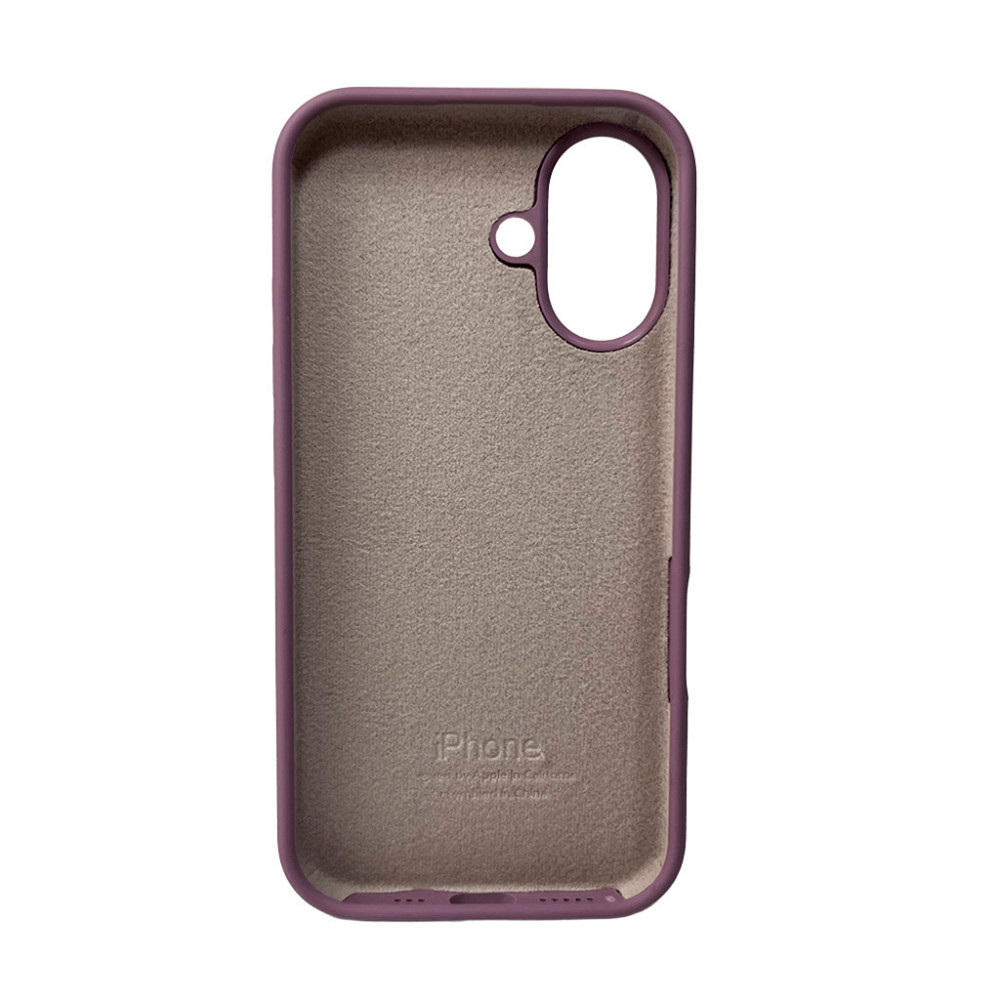 Чохол для смартфона Silicone Full Case AA Open Cam for Apple iPhone 16 60,Taro Purple Киев - изображение 2