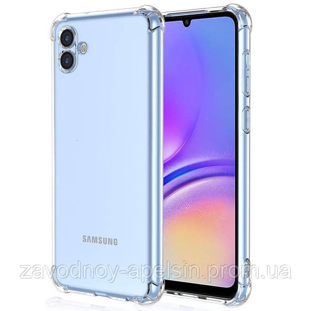 Samsung A05 A055 Чохол прозорий (Захист камери + кути) Одеса - фото 1