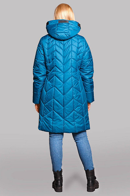 ПРАКТИЧНАЯ ЖЕНСКАЯ КУРТКА - ПЛАЩ БЕРТА  В БОЛЬШИХ РАЗМЕРАХ НА ОСЕНЬ / ВЕСНУ. 50-60р. Київ - фото 8