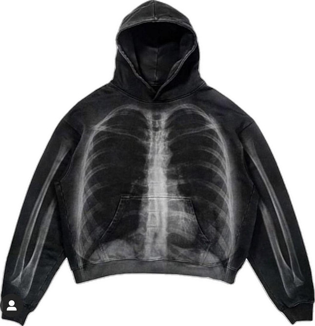 Худи серая с принтом толстовка для подростка девочки размер 130 см Днепр - изображение 1