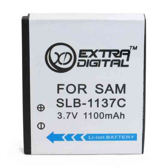 Акумулятор до фото/відео Extradigital Samsung SLB-1137C, Li-ion, 1100 mAh (DV00DV1326) Вінниця