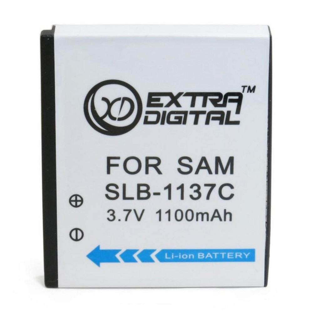 Аккумулятор к фото/видео Extradigital Samsung SLB-1137C, Li-ion, 1100 mAh (DV00DV1326) Винница - изображение 3