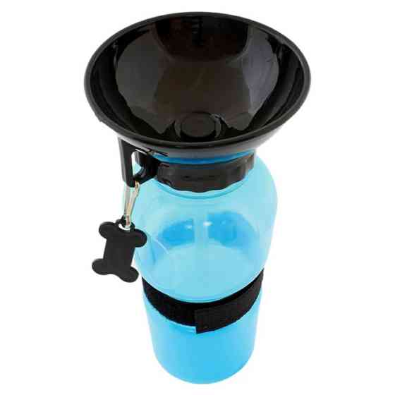 Поїлка для собак дорожня переносна Aqua Dog 537 мл портативна пляшка для великих та дрібних собак FS-97 MA-16 Івано-Франківськ