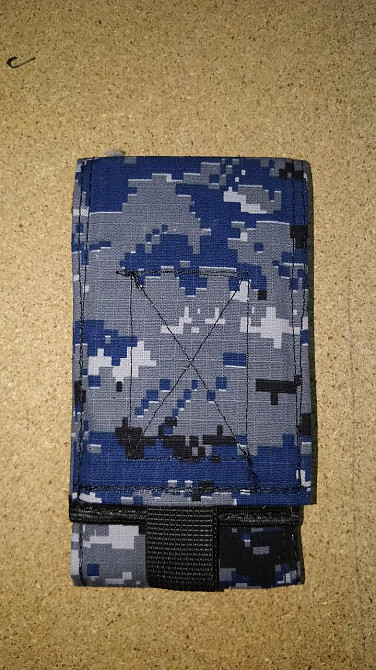 Підсумок під телефон, чохол для телефону тактичний, 6,5 синій піксель морська безпека Одеса - фото 3