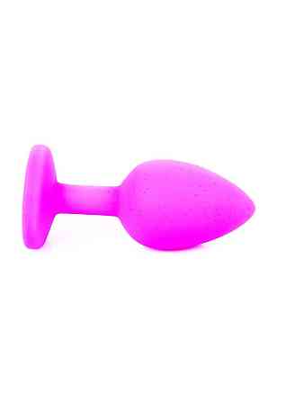 Анальна пробка - Jewellery Silicone Pink Plug S Light Blue Sex Aura Київ