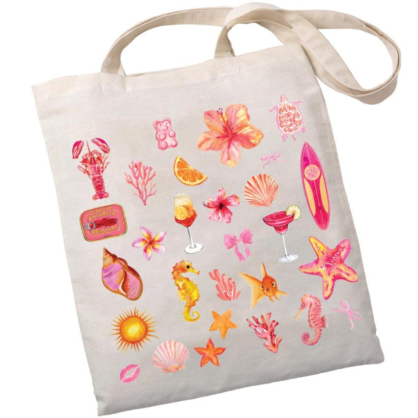 Екошопер BookOpt BK4104 Beach Vibes бежевий Київ - фото 1