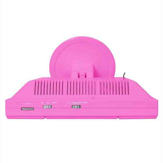 Стереосистема V-12 USB SD CD MP3 AUX FM рожевий Рожевий (Німеччина, читати опис) Рівне