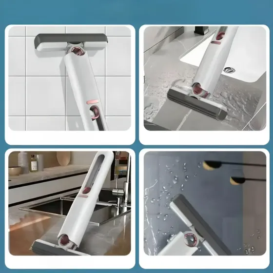 Портативная чудо мини швабра MINI MOP с автоотжимом, легкая, для уборки дома, авто Коломия