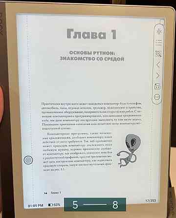 Новая электронная книга: ONYX BOOK LEAF GRAY + чехол. Киев