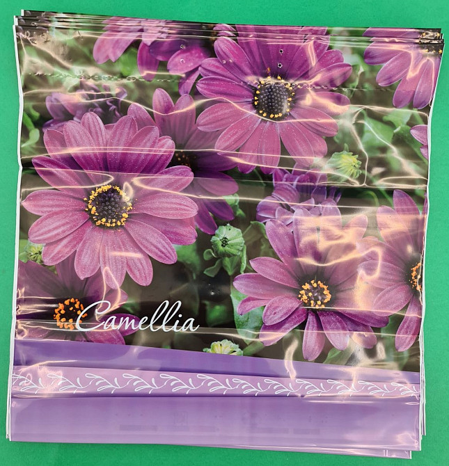 Полиэтиленовый пакет (40х40) с пластиковой ручкой 