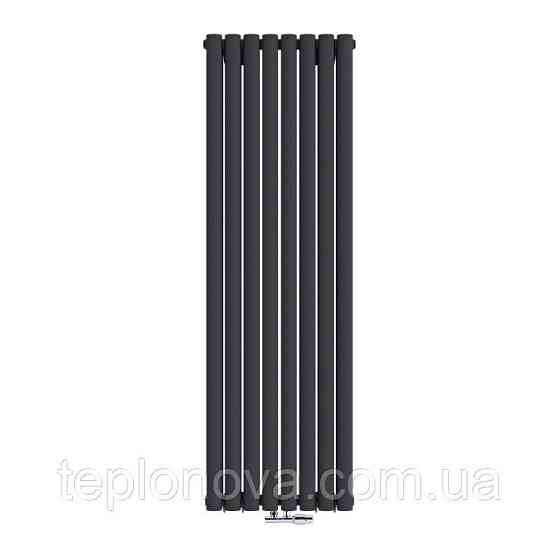 Дизайнерский радиатор 1500/472 (мм) чёрный мат IDEALE ADELE (универсальное подключение) 12 8/1500/47 Черновцы