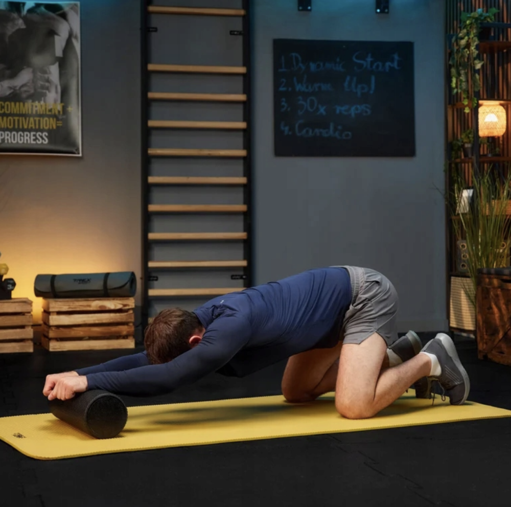 Роллер масажер Trex Sport TX-045EPR EPP соти 45см чорний Киев - изображение 9