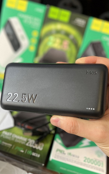 Павербанк Hoco J101A 20000mAh быстрая зарядка 22.5W. Киев - изображение 4