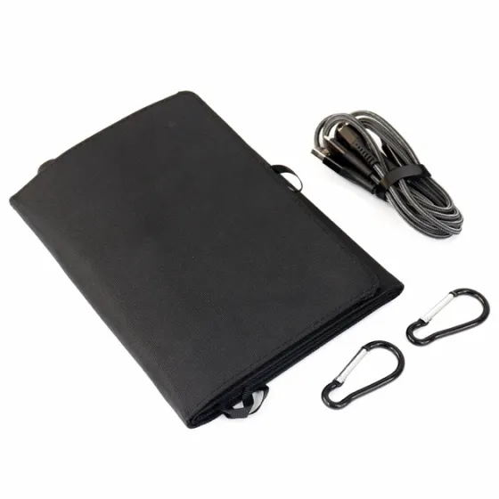 Портативная складная солнечная батарея 45W с USB/DC выходами для зарядки устройств в дороге и походе Киев