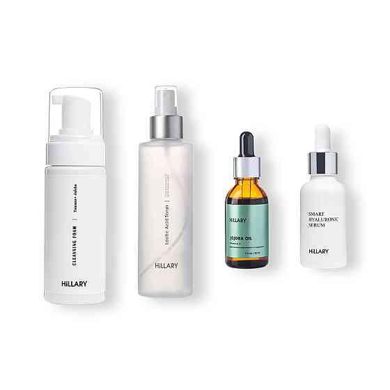 Набір для щоденного догляду обличчям восени для жирної шкіри шкіри Autumn daily care for oil skin Hillary Київ
