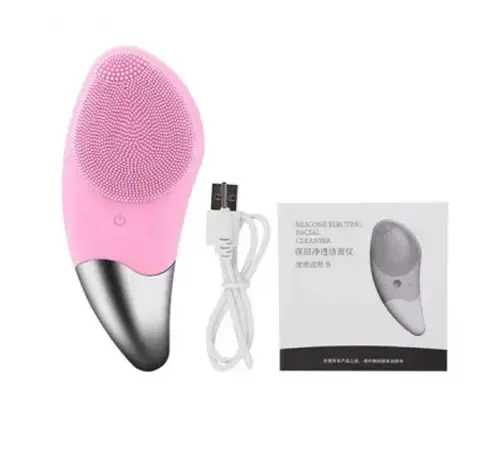 Силиконовая щетка-массажер для лица Sonic Facial Brush Коломия - фото 5