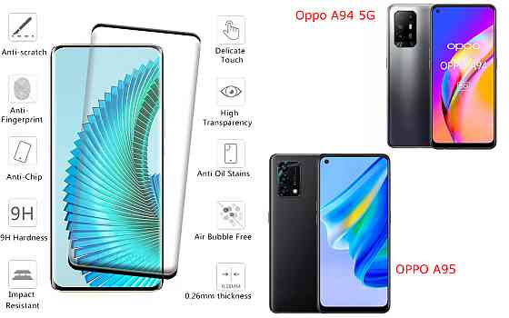 Захисне скло HyperGlass Pro для Oppo A94 5G, OPPO A95 – максимальна чутливість та захист Київ