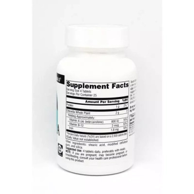 Вітамінно-мінеральний комплекс Source Naturals Хлорелла 500мг, 100 таблеток (SN0675) Вінниця - фото 2