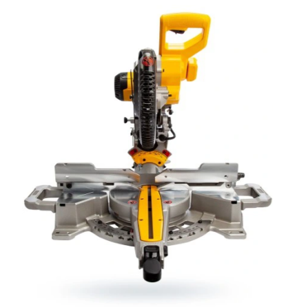 Пила торцювальна мережева DeWALT DWS727: 1675 Вт, глибина різу 150 мм, коло 250 мм, гальмо 10 секунд Київ