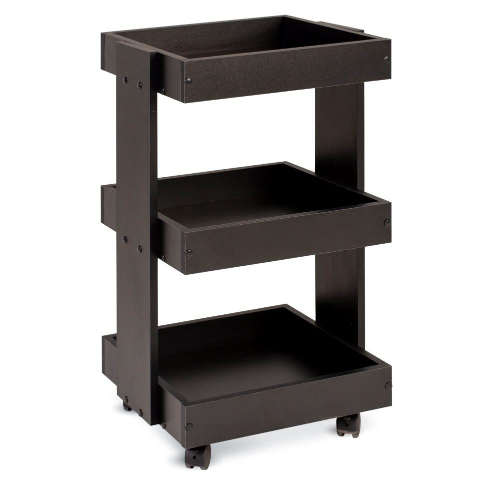 Етажерка для ванної на коліщатах "Хазелтон" венге Миколаїв - фото 2