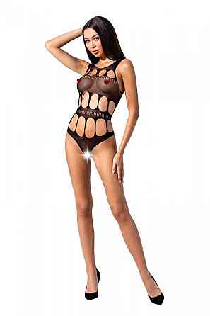 Сексуальний боді з вирізами Passion BS083 black Sex Aura Київ