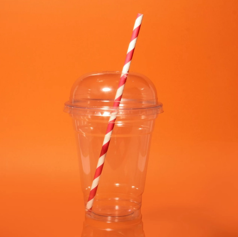 Стакан купольний 360мл РЕТ LF з кришкою, 50 шт Павлоград - фото 1