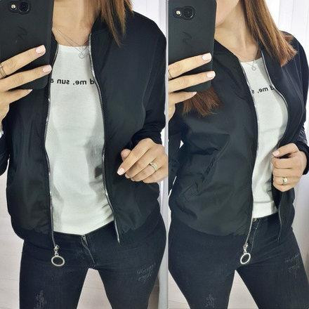 Жіноча вітровка "Ring" оптом | Розпродаж моделі 46-48, Чорний Київ - фото 5