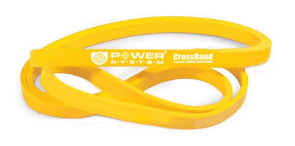 Еспандер-петля (гумка для фітнесу і кроссфіту) Power System PS-4051 CrossFit Level 1 Yellow (опір 4-25 кг) Луцк - изображение 5