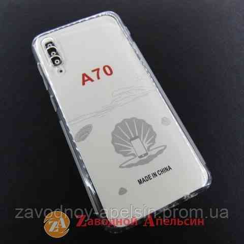 Samsung A70 A705 прозрачный чехол Clear series Одесса