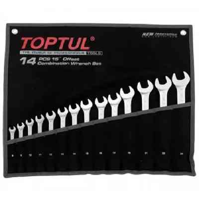 Ключ Toptul комбінований 8-24 мм 14 шт. Hi-Performance (GPAX1402) Вінниця
