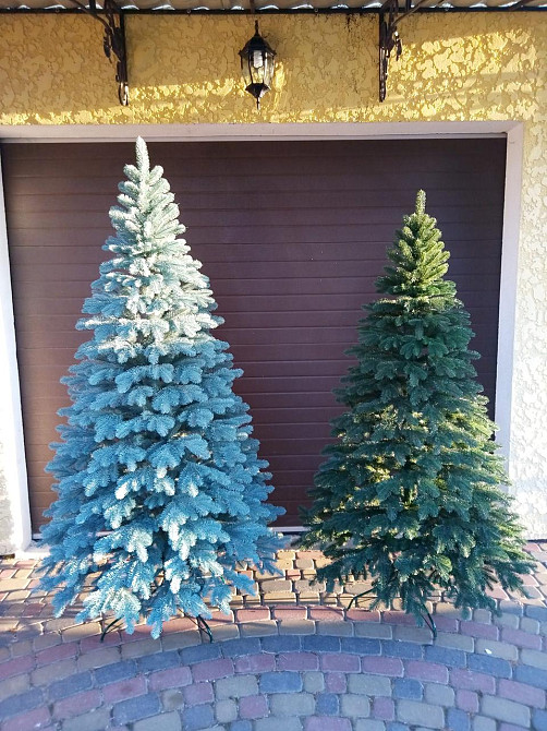 Елка искусственная новогодняя «Литая Элитная» голубая 1.5 / 1.8 / 2.1 / 2.3 / 2.5 м 1.5 Киев - изображение 3