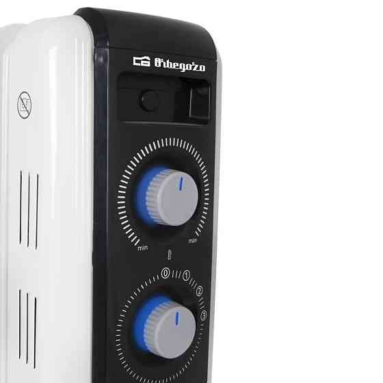 Уценка Масляный радиатор Orbegozo RF 2500 11-елементний модульний масляний радіатор 2500 Вт білий Киев