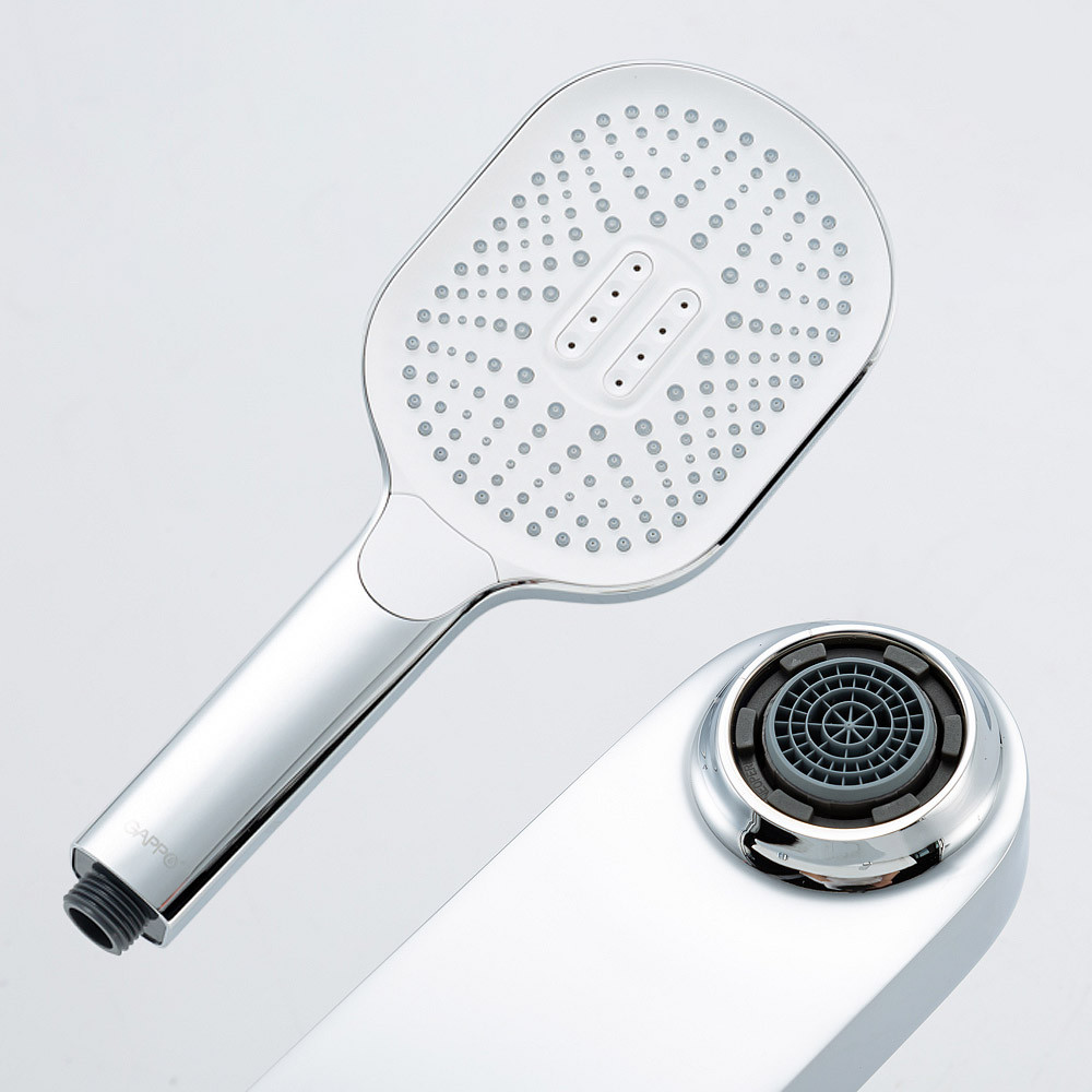 Змішувач для ванни GAPPO G3210 з душовим гарнітуром, хром Київ - фото 3