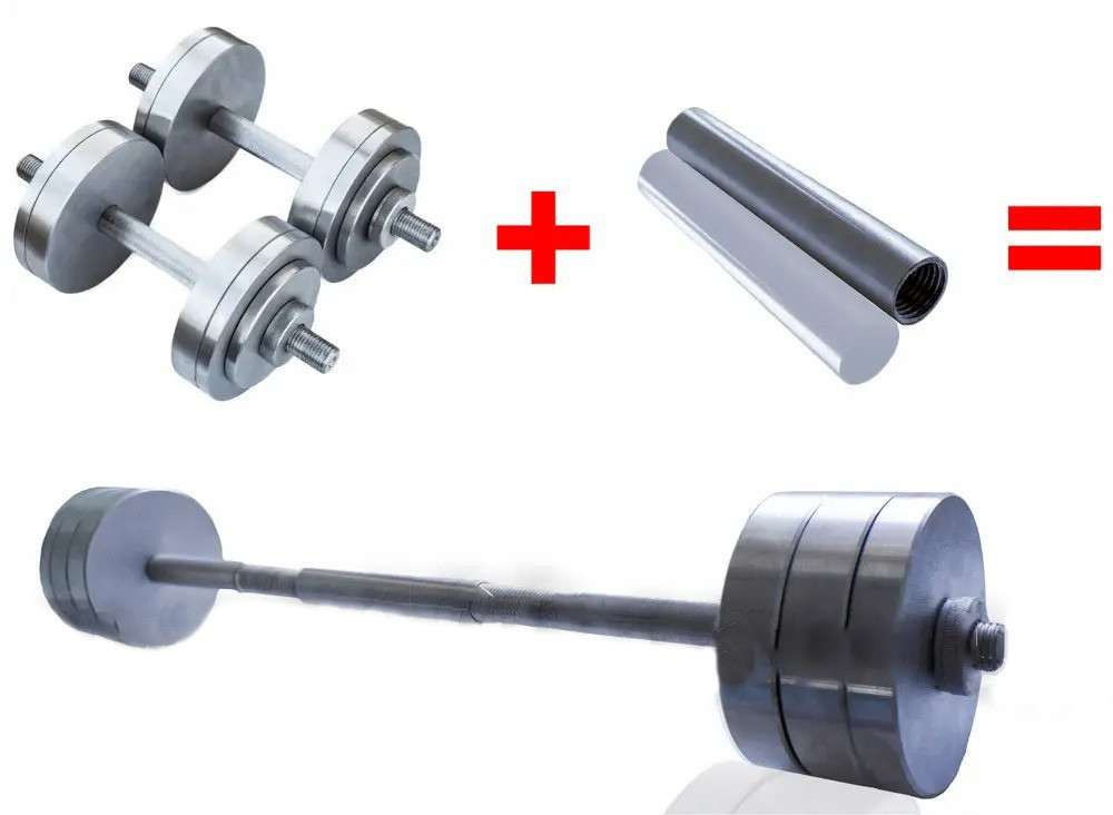 З'єднувальна трубка для гантелей 30 см (25 мм) Київ - фото 2