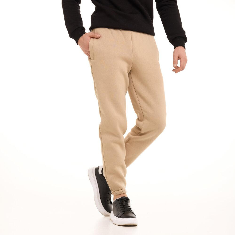 Чоловічі штани джогери з кишенями пісочні Pobedov 007 ЗИМА Київ - фото 6