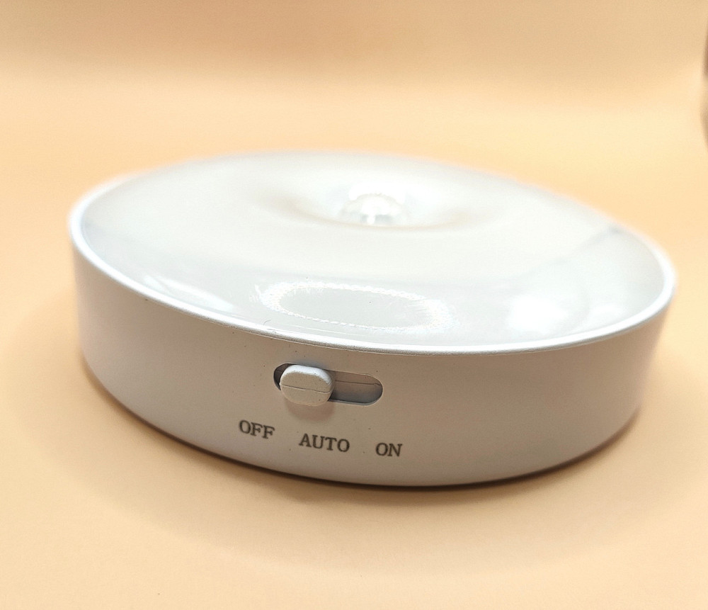 LED світильник-нічник з датчиком руху і датчиком день/ніч з кнопкою увімк./вимк. Сміла - фото 3