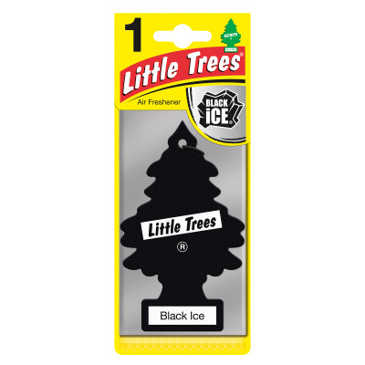Ароматизатор для автомобиля Little Trees Чёрный лёд (78092) Винница - изображение 1
