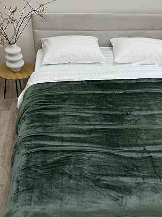 Ecotton Плед Ecotton 150х220 см Well Soft пудровий зелений (17-0112 Matte green) Коломия