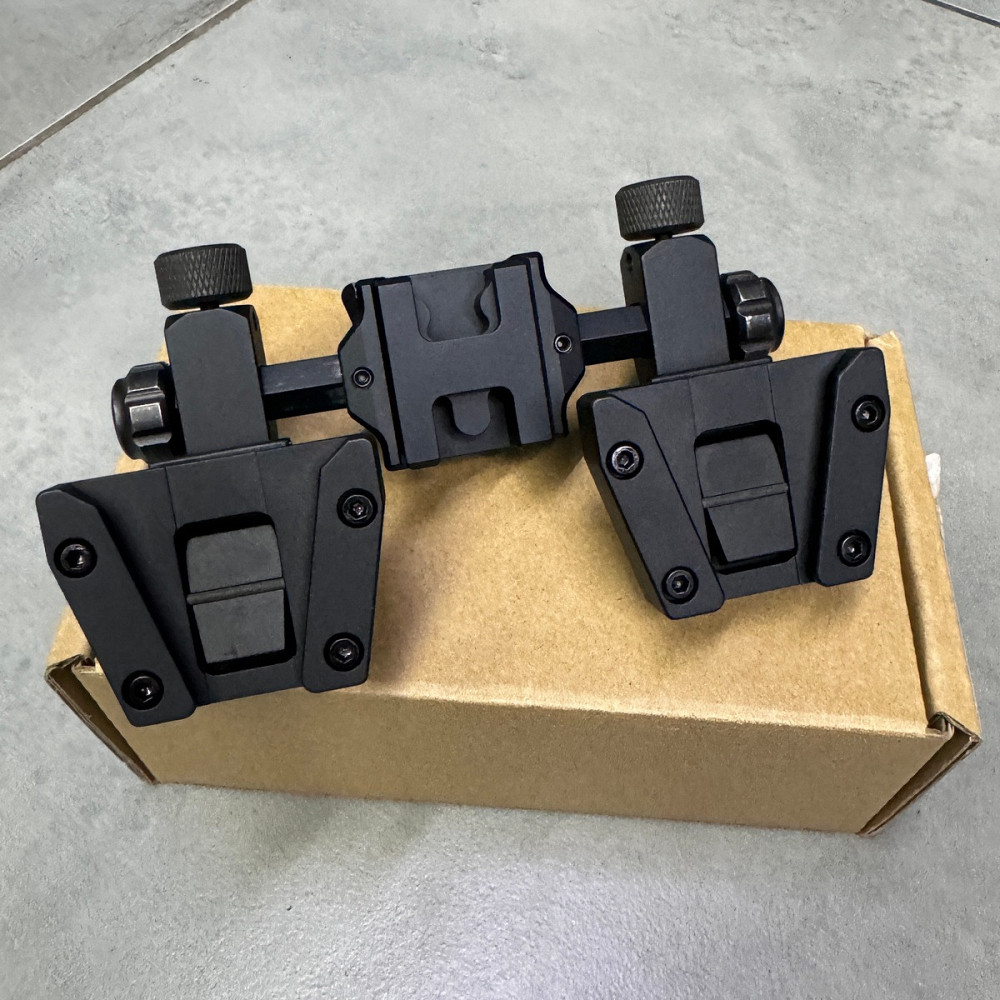 Крепление для ПНВ двойное Spina Optics Binock CL24-0251, тип крепления Wilcox для NVG30, совместимо с L4G24 Solmir Киев - изображение 3
