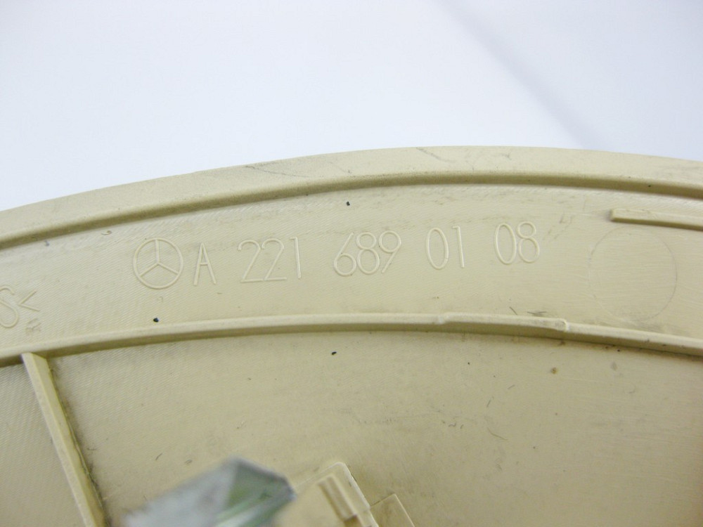 Mercedes-Benz  A2216890108 8L36 Кришка лівого торця приладової панелі бежева S-Class W221 Одеса - фото 9