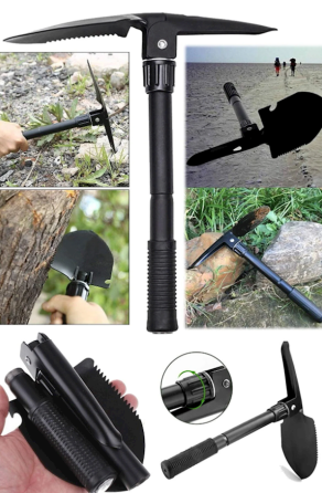 Складная туристическая лопата 5в1 в чехле 42 см Киев